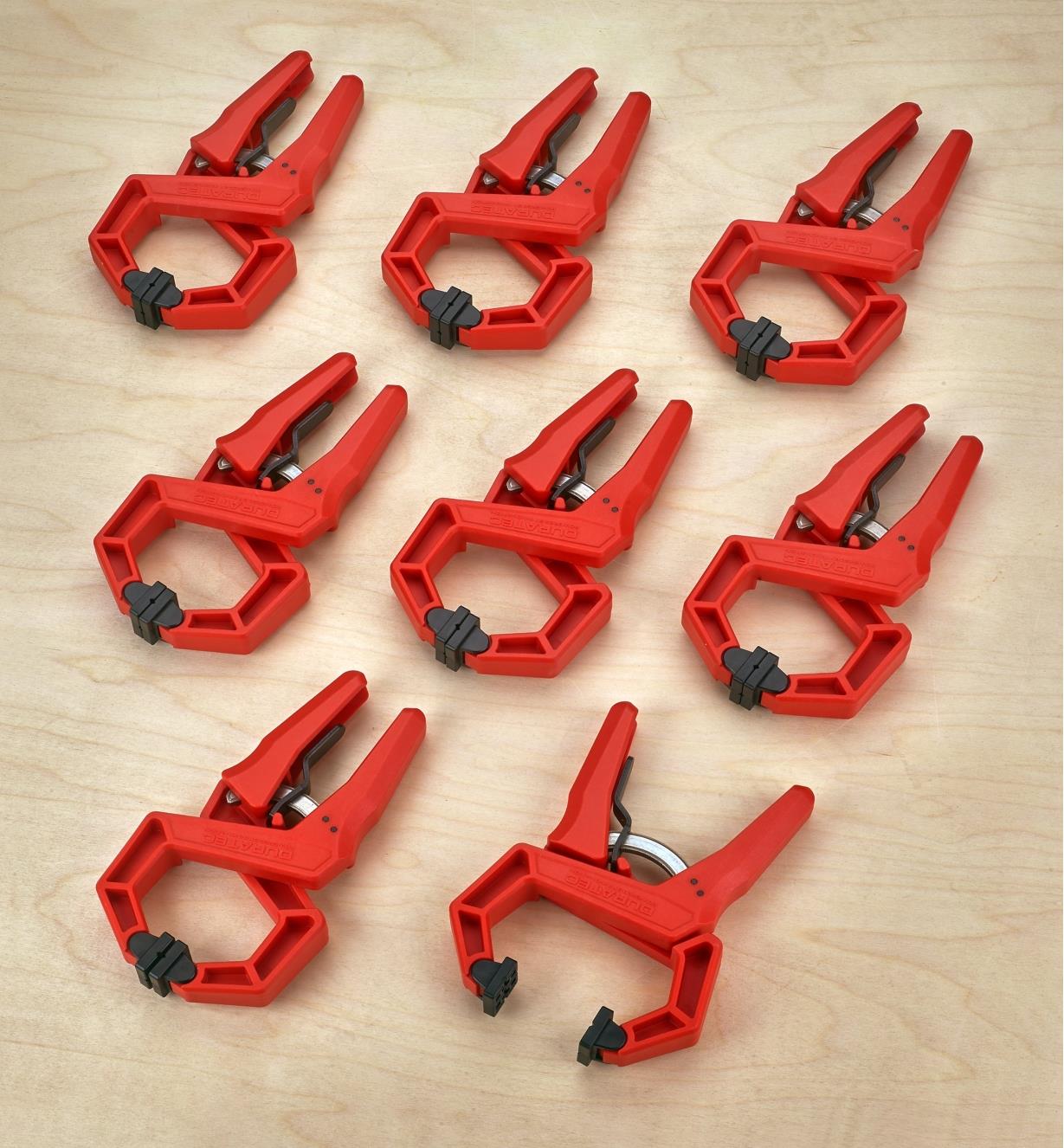 99W1155 - Set of Eight 2" Ratcheting Clamps