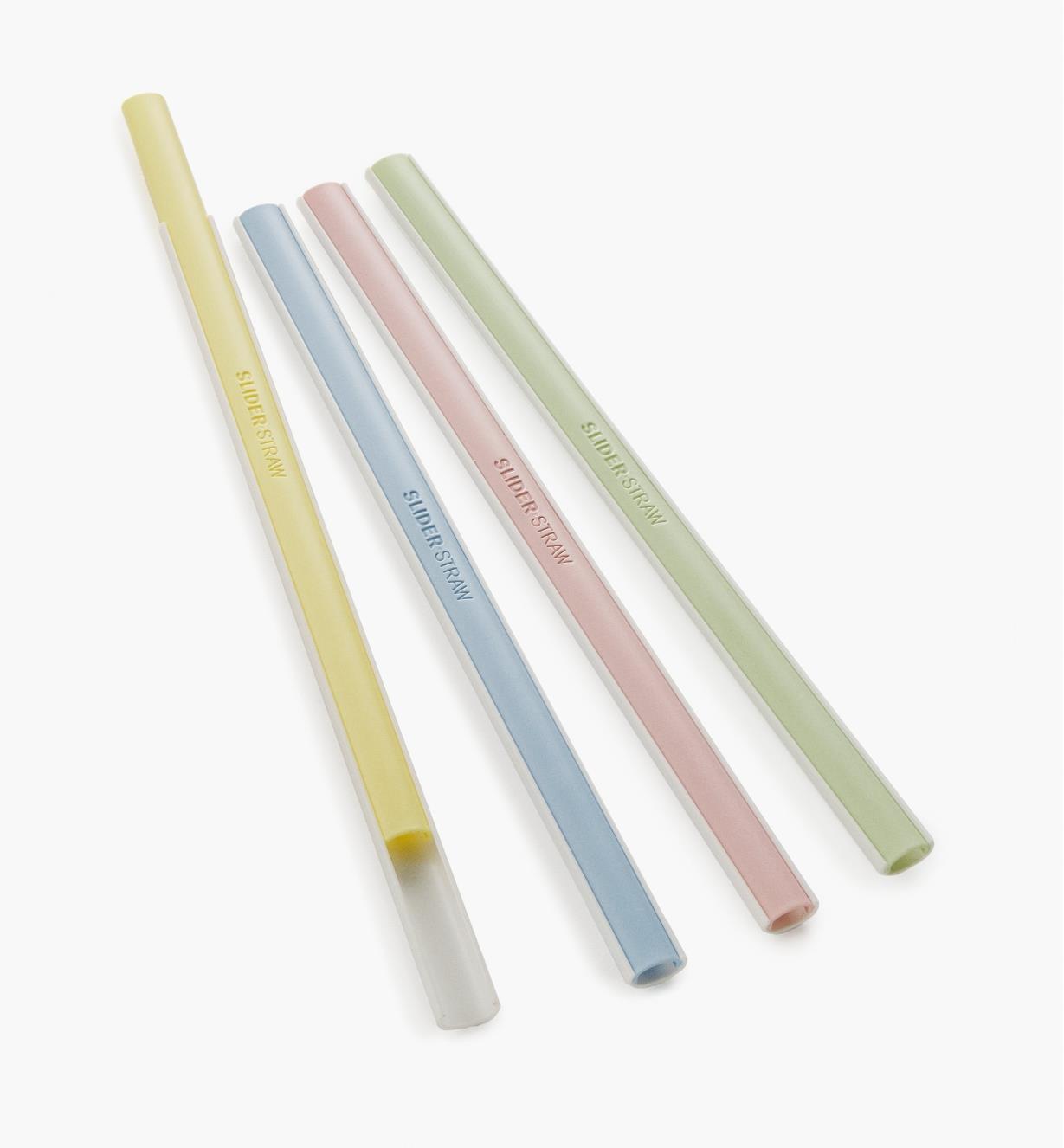 EV276 - Set of 4 Reusable Slider Straws