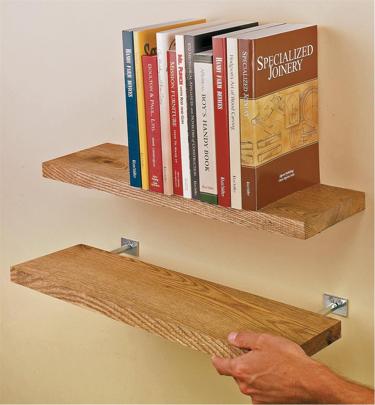 00S0520 - Blind Shelf Supports, pair