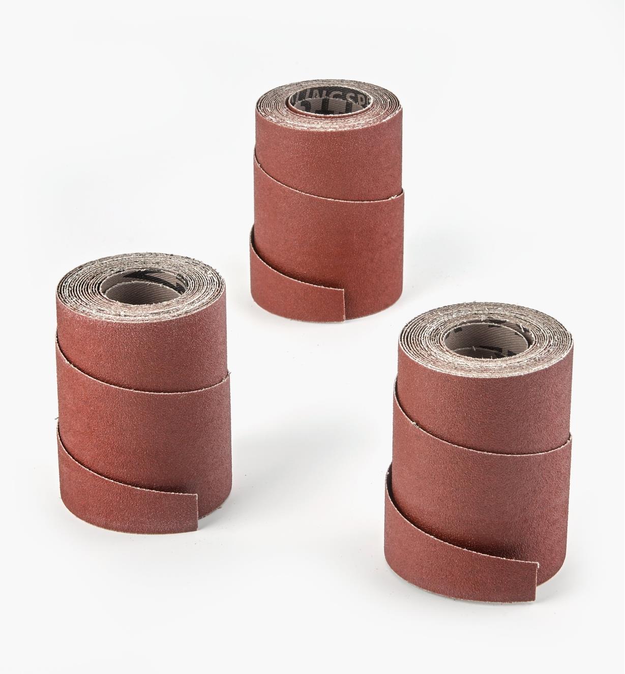 03Z1960 - 120x Abrasive Wraps for 19" Drum, pkg. of 3