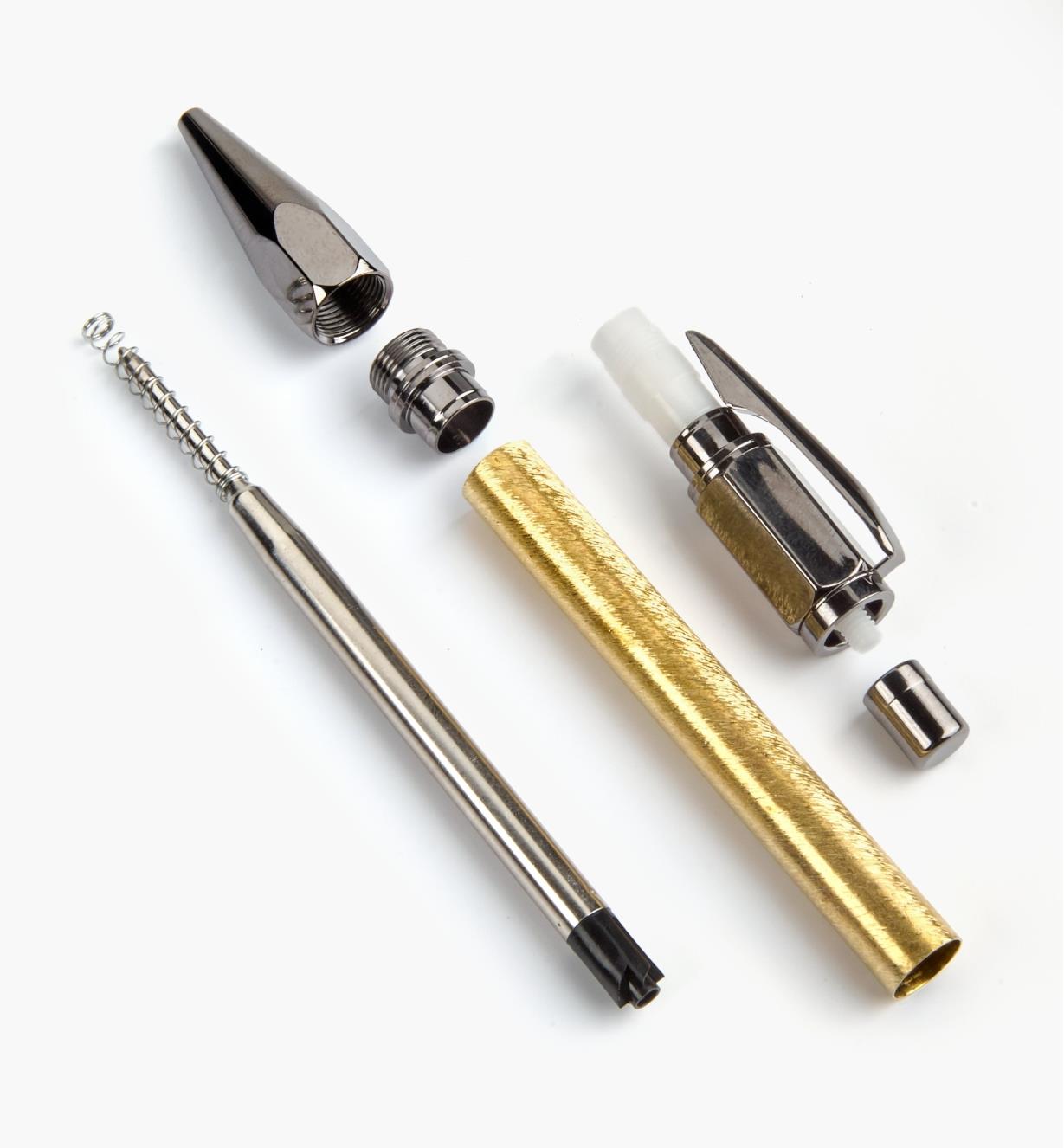 88K8816 - Composants pour stylo à cliquet Vertex, bronze à canon