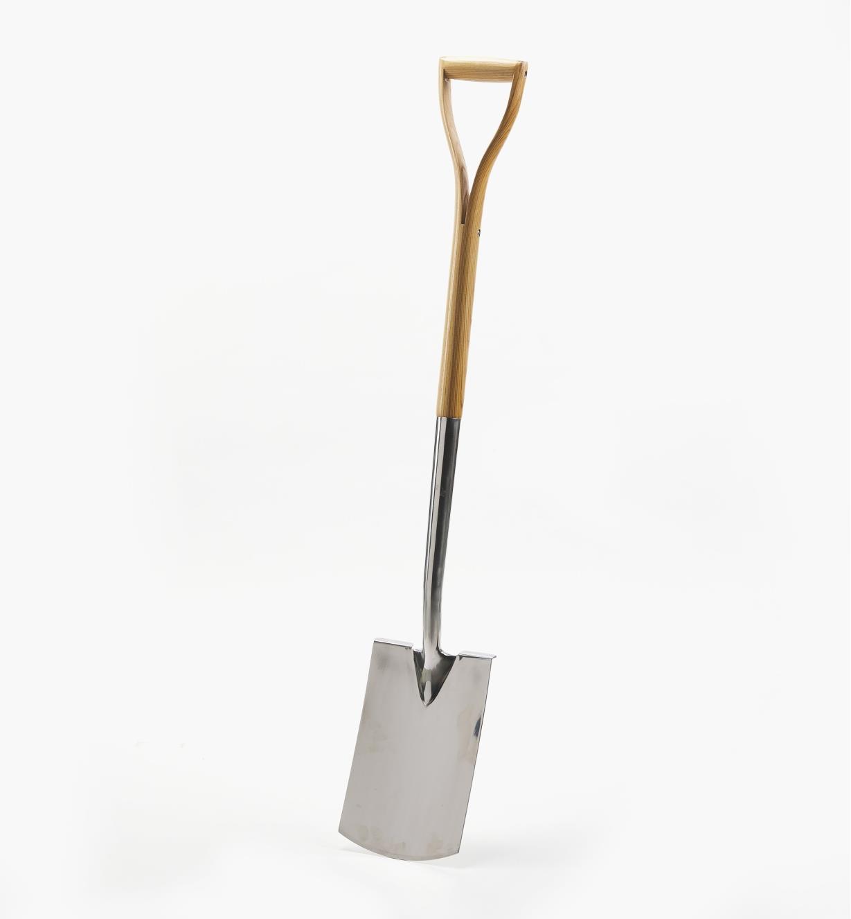 PG160 - Stainless-Steel Wood-Handled Digging Spade