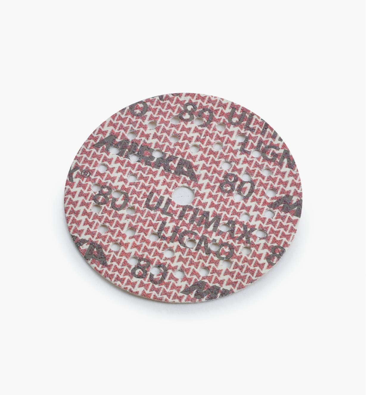 08K1403 - 5" 80x Ultimax Ligno Grip Disc, ea.