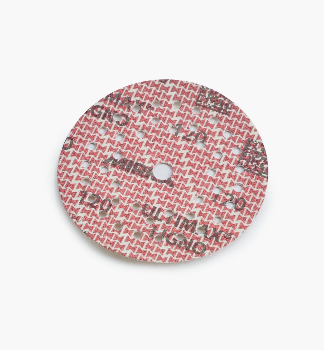 08K1405 - 5" 120x Ultimax Ligno Grip Disc, ea.
