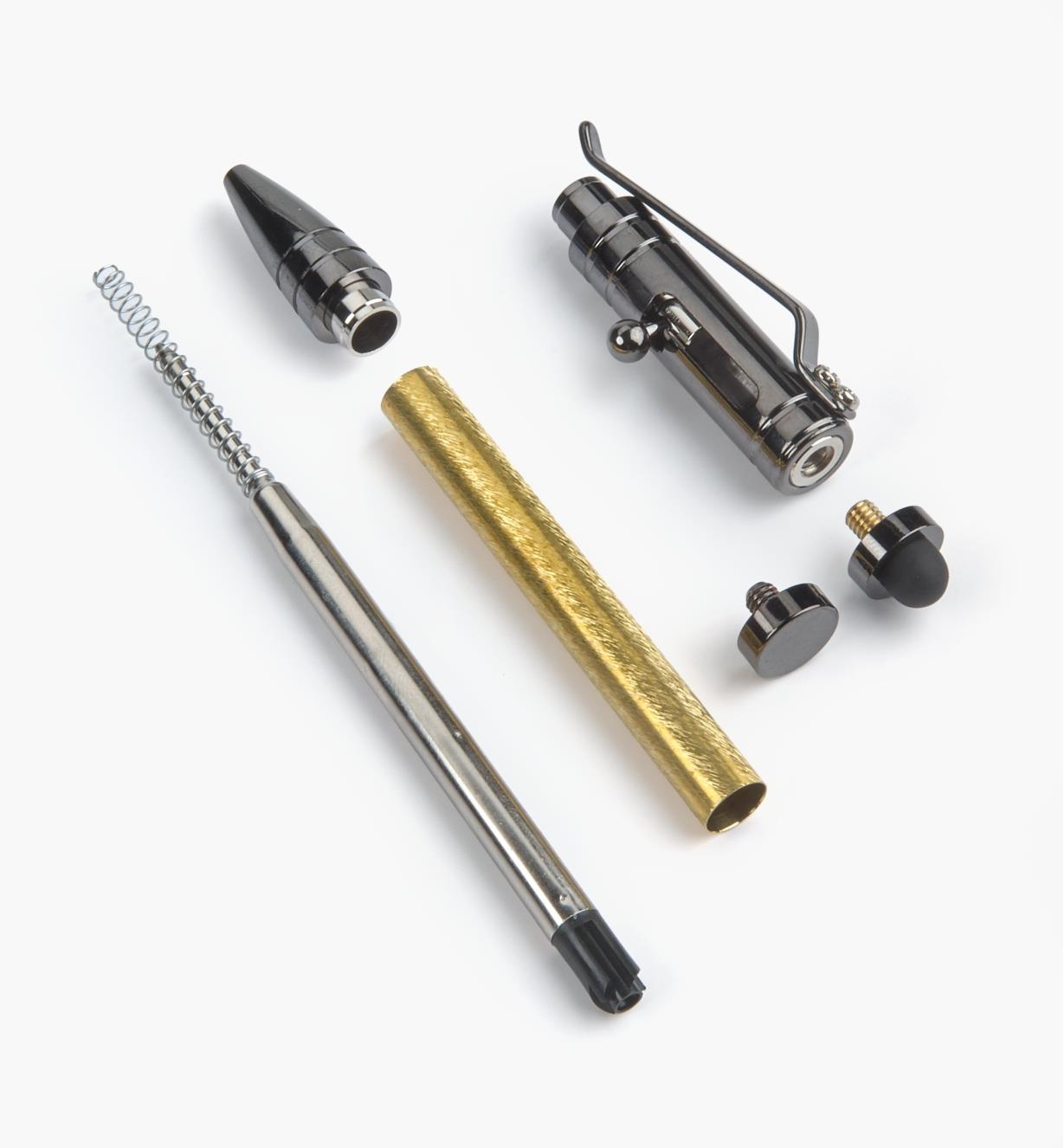 88K8850 - Bolt-Action Tec Pen, Gunmetal