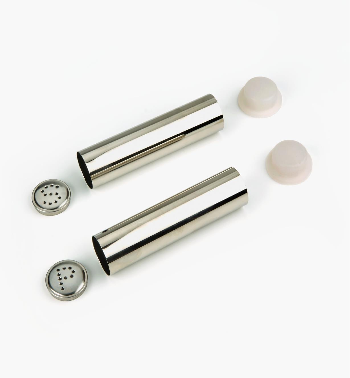 88K8959 - Turned Salt & Pepper Shaker Set Hardware