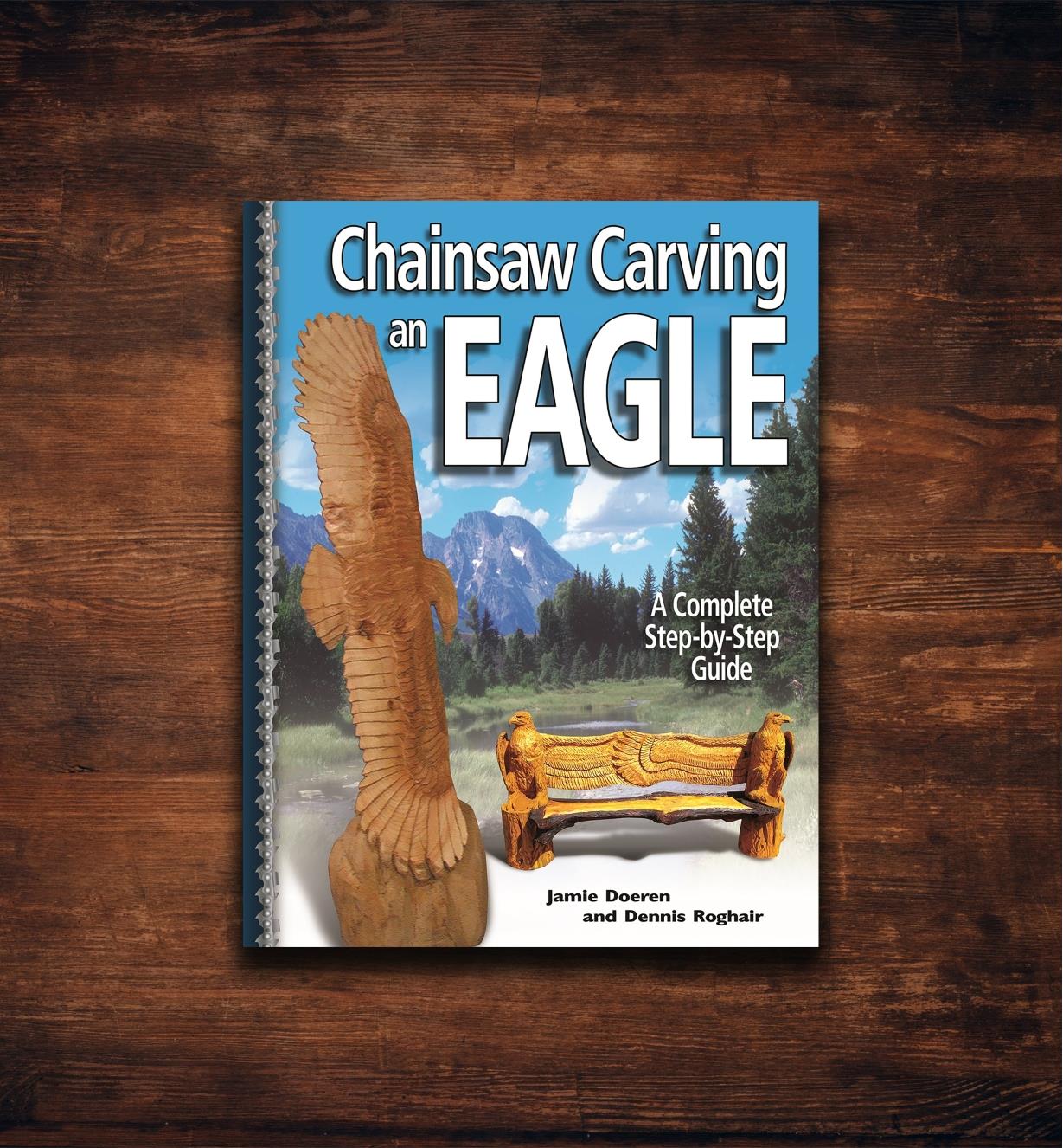 49L5344 - Chainsaw Carving an Eagle