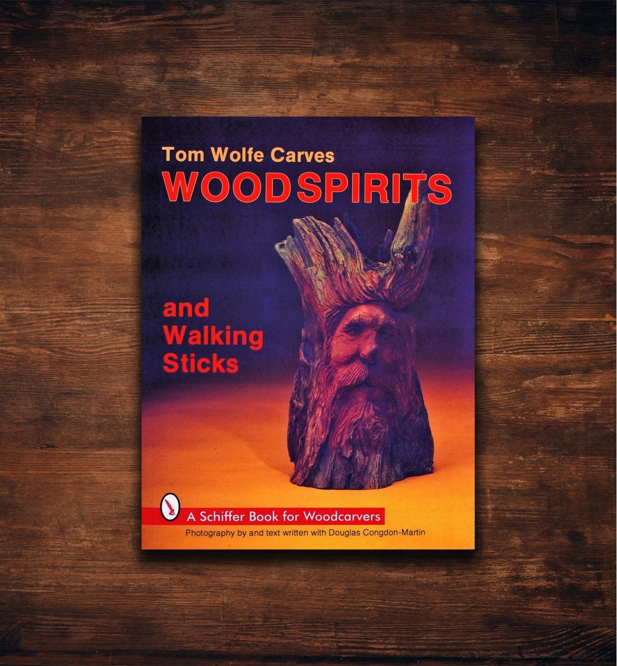 49L3242 - Tom Wolfe Carves Wood Spirits and Walking Sticks