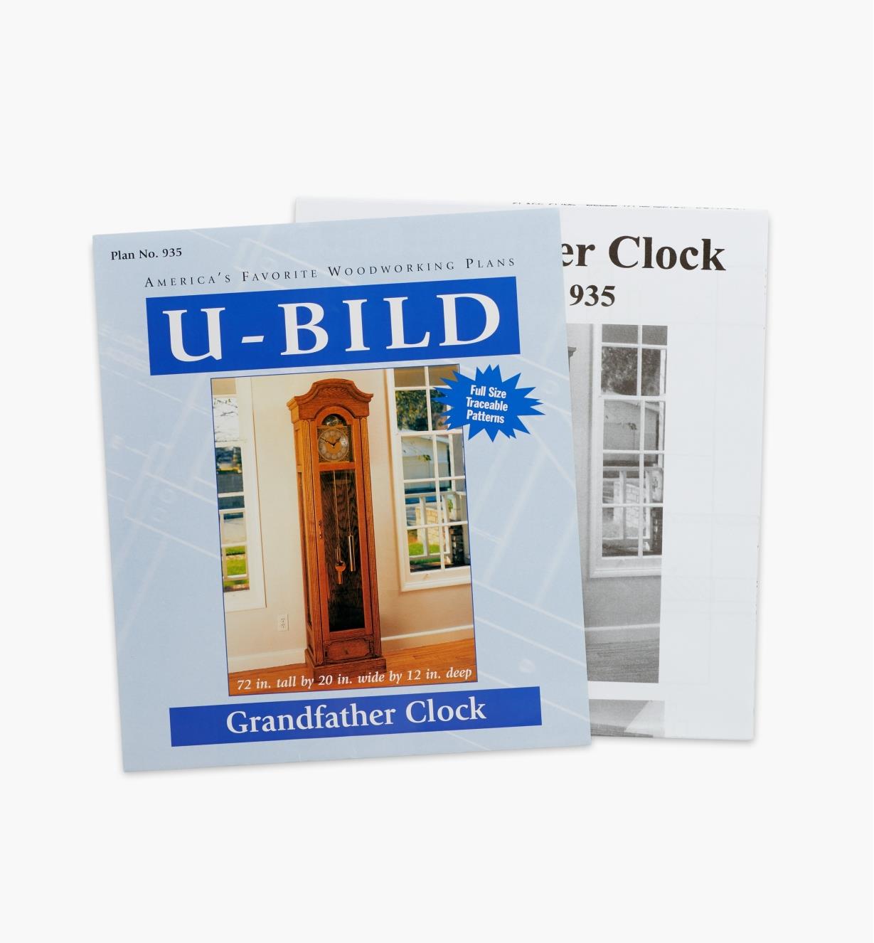 11L0257 - Grandfather Clock Plan