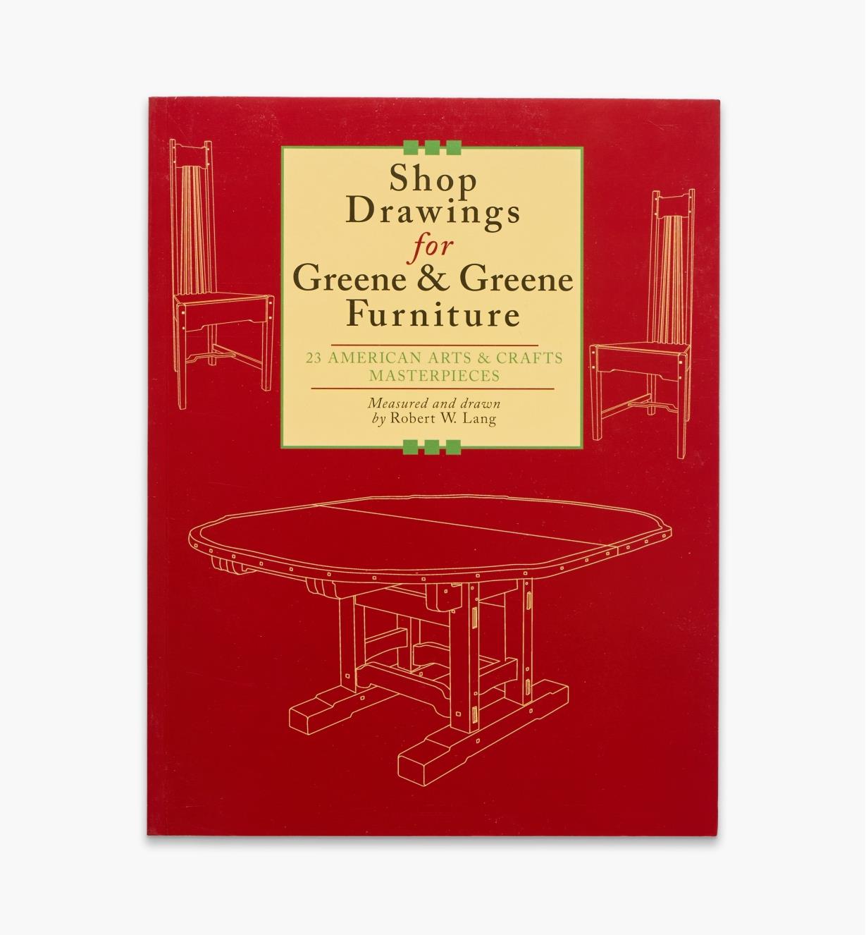 49L5045 - Shop Drawings for Greene & Greene Furniture