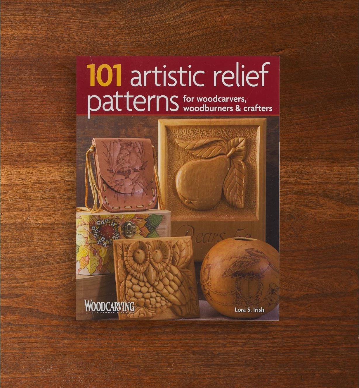 49L5278 - 101 Artistic Relief Patterns for Woodcarvers, Woodburners & Crafters