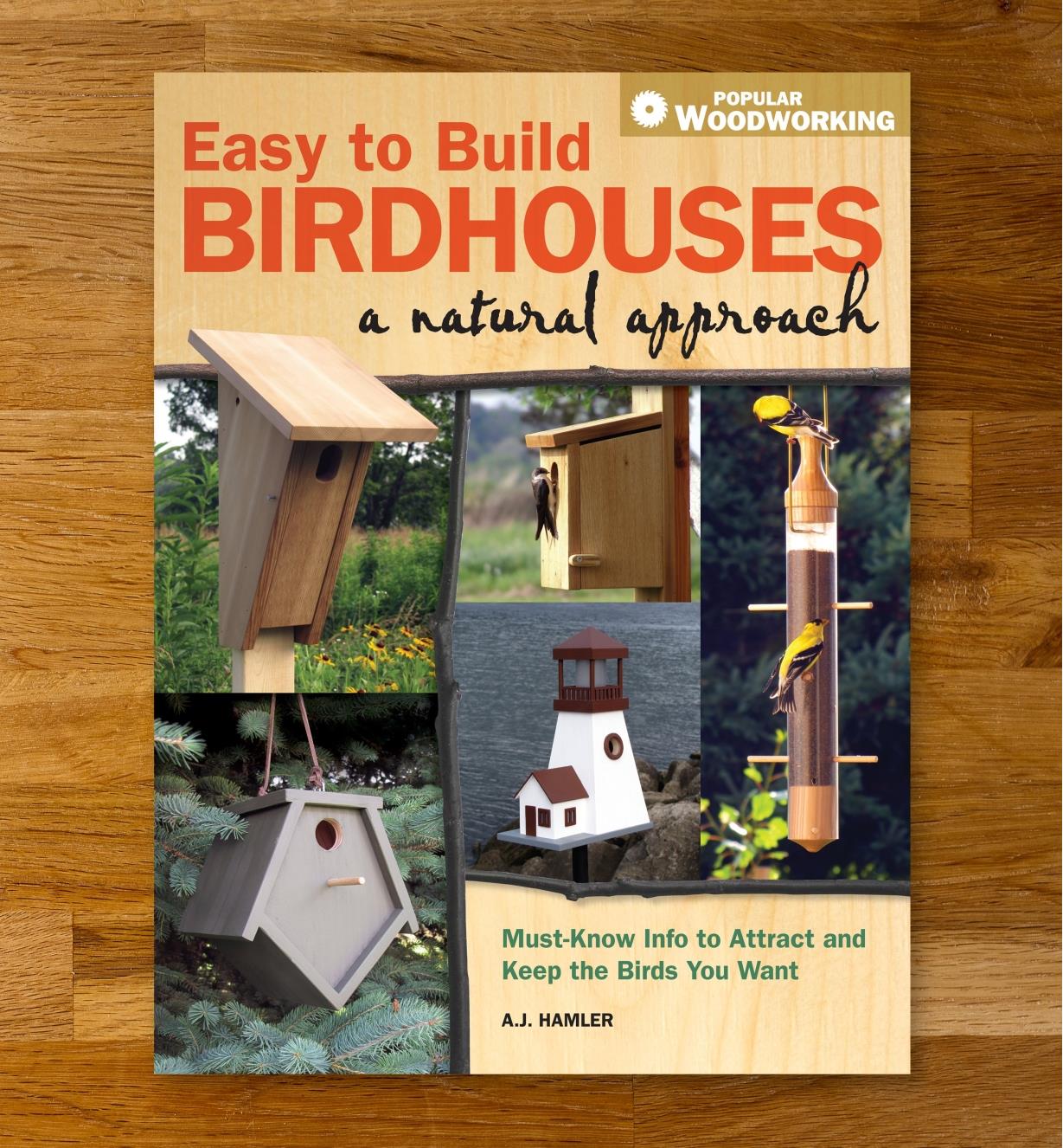 26L1736 - Easy to Build Birdhouses - A Natural Approach