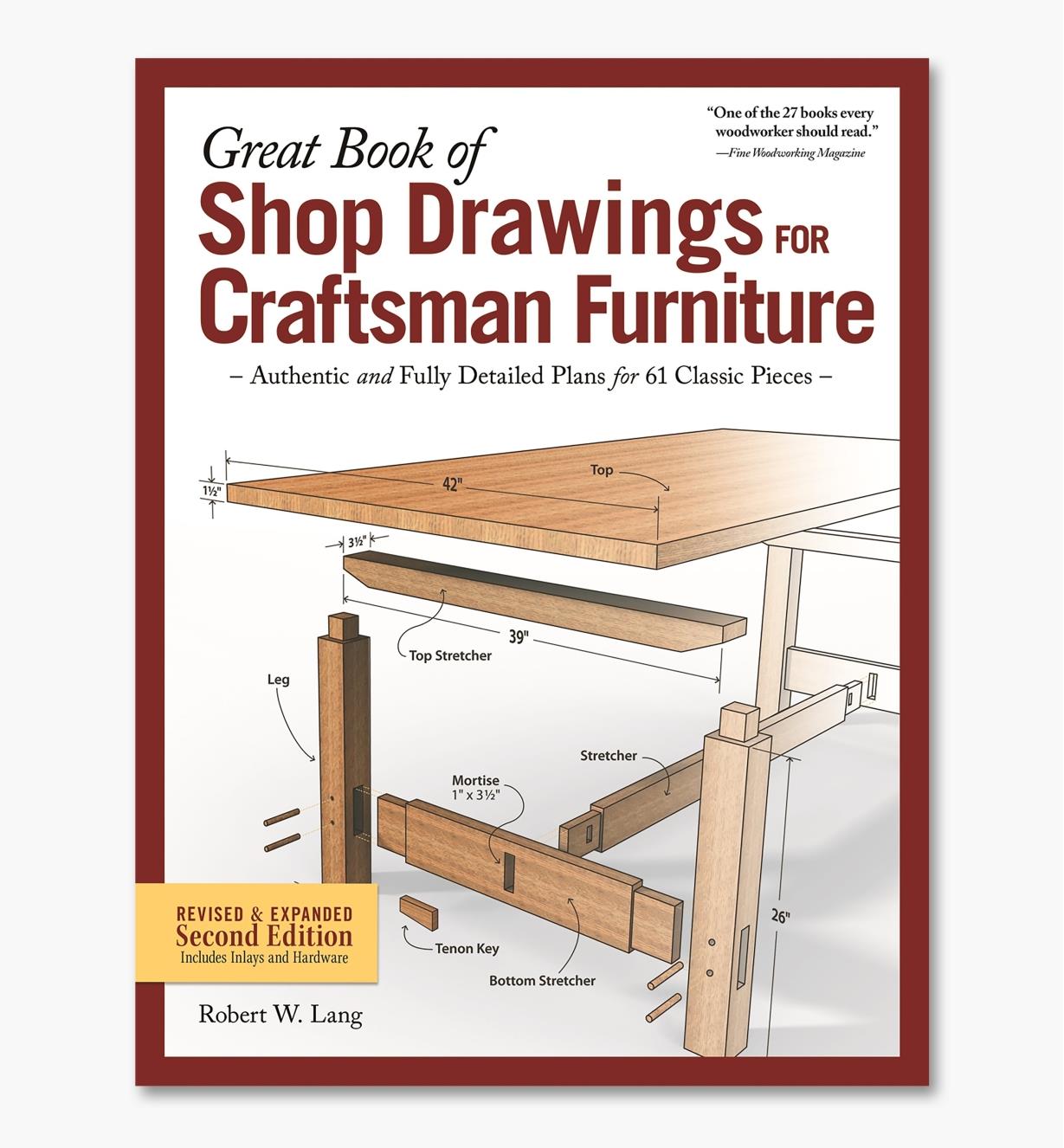 49L5216 - Great Book of Shop Drawings for Craftsman Furniture, Second Edition