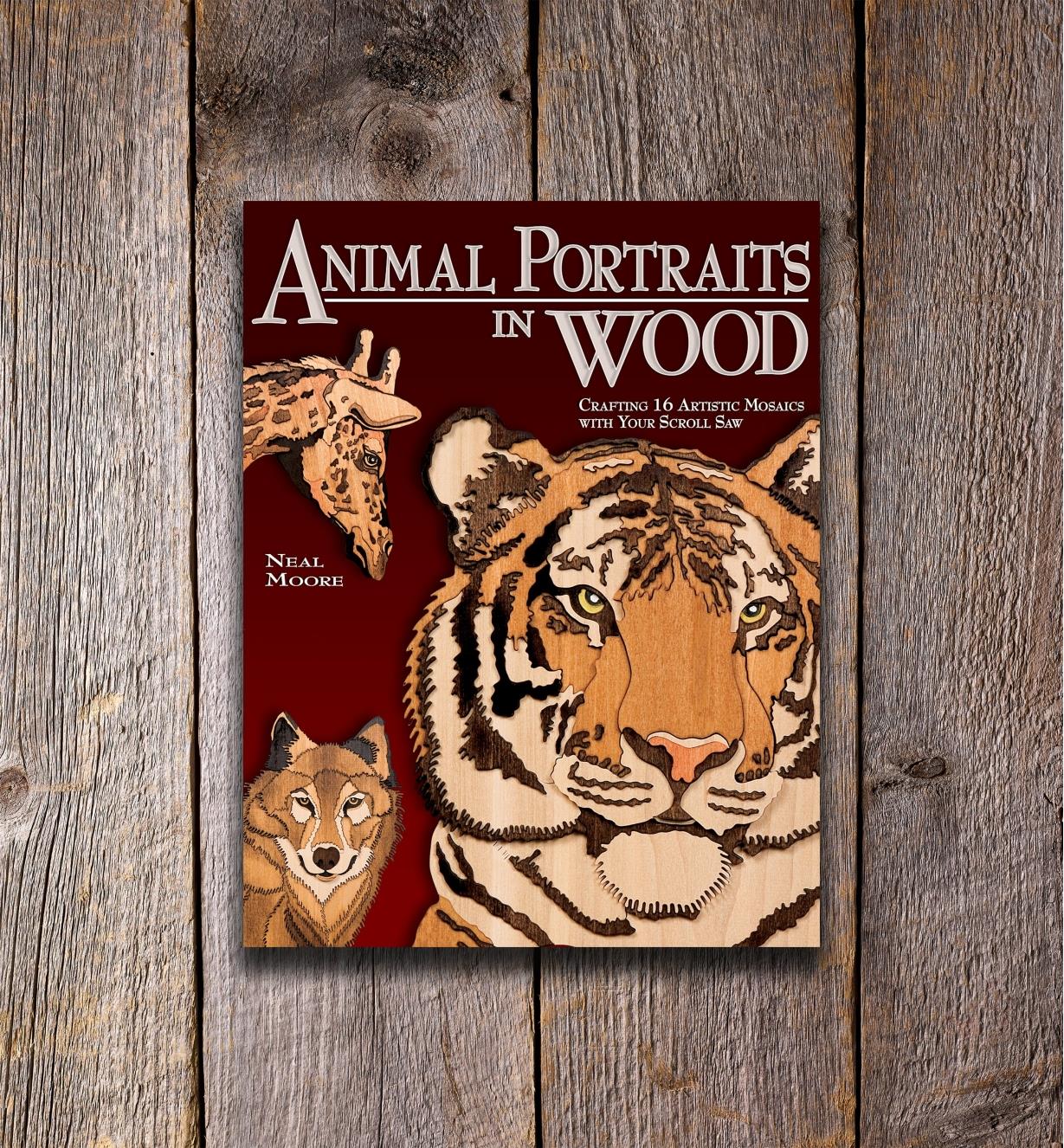 49L5447 - Animal Portraits in Wood