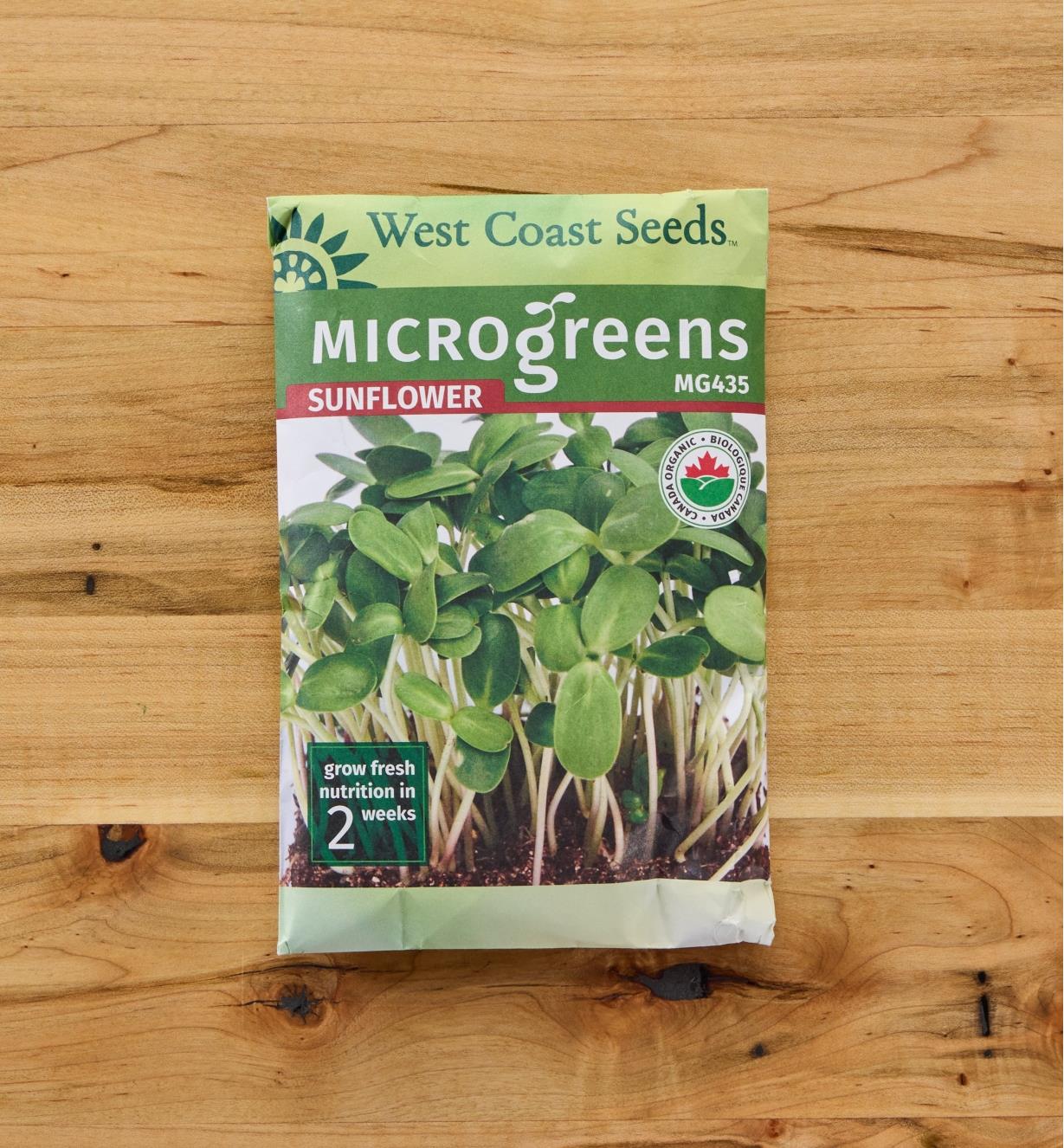 SD174 - Microgreens, Sunflower (Certified Organic)