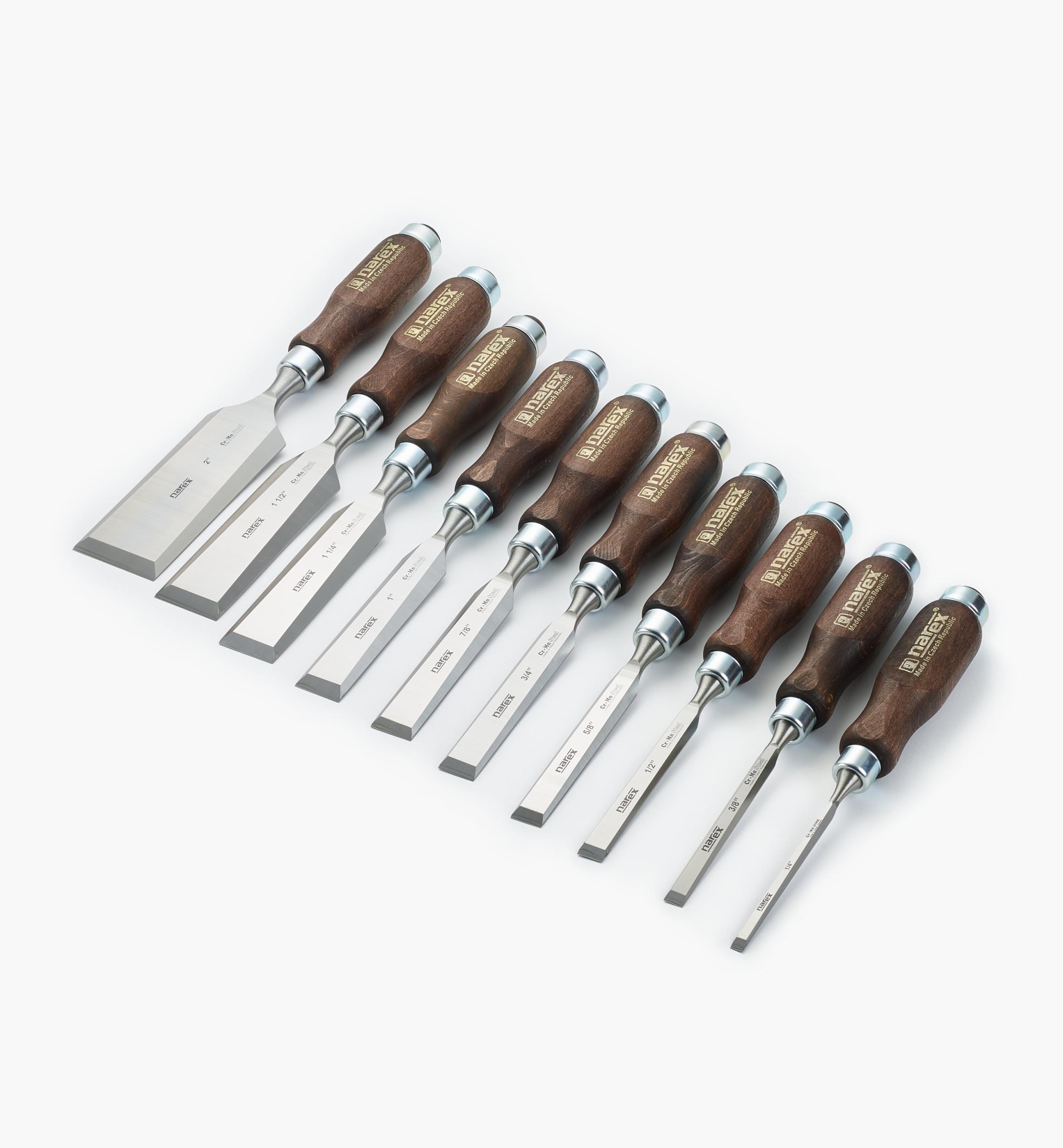 Narex Classic Bevel-Edge Chisels - Lee Valley Tools