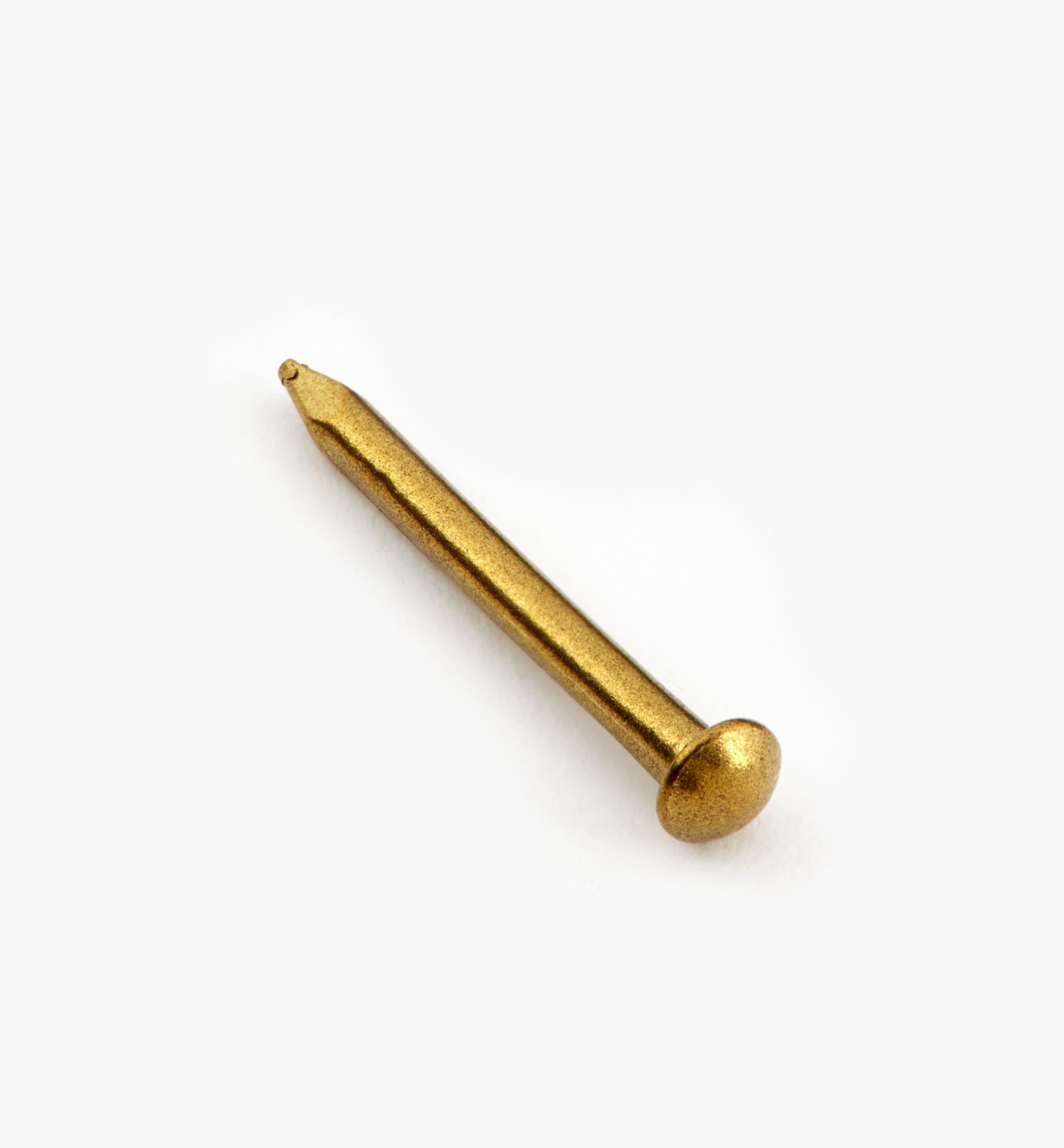 Solid Brass Escutcheon Pins - Lee Valley Tools