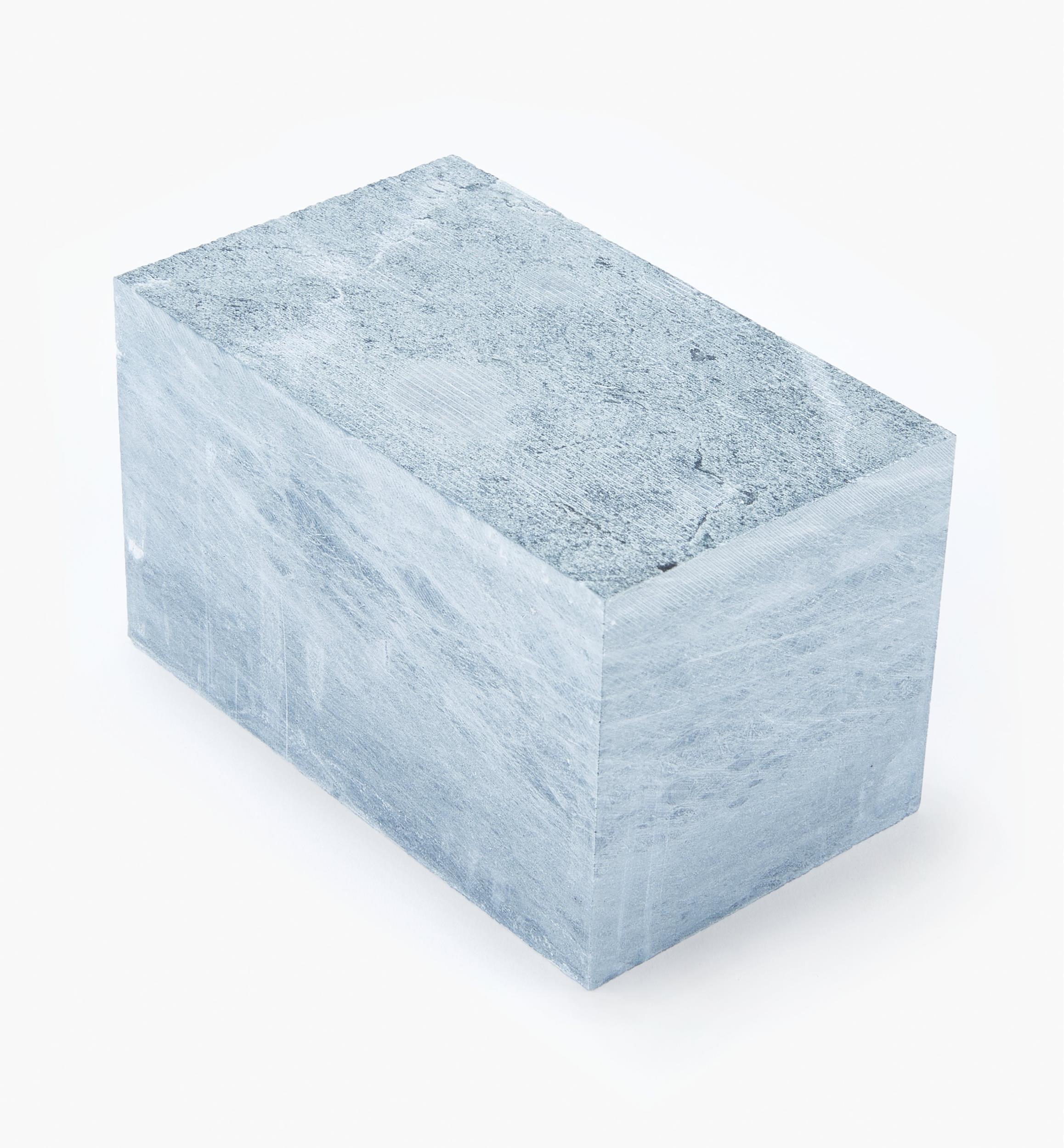 5" x 4" x 1" minimum size Large Alberene Soapstone Block For Carving 