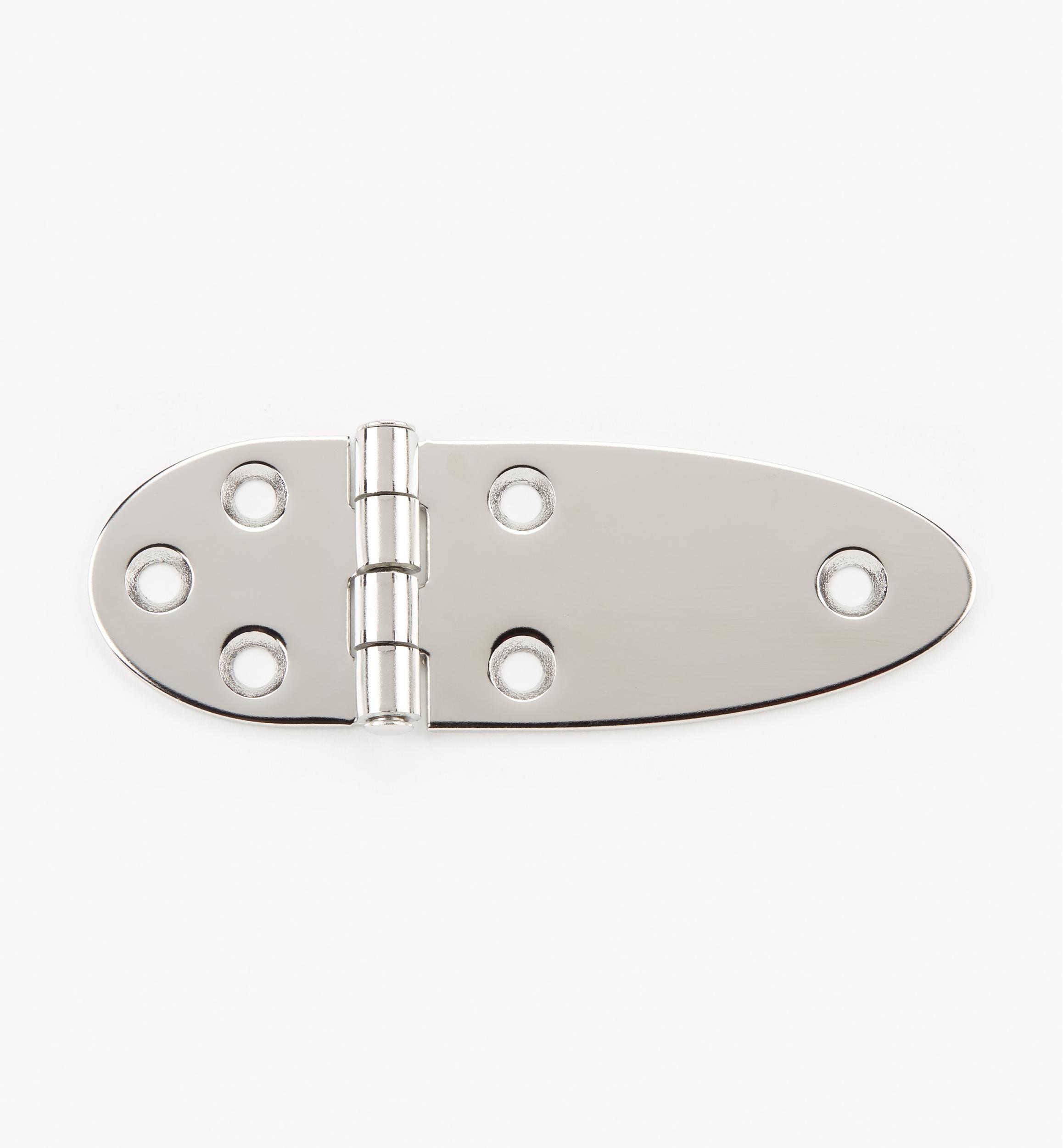 Oval Shaped Hinge Available In 2 Sizes Stainless Steel 