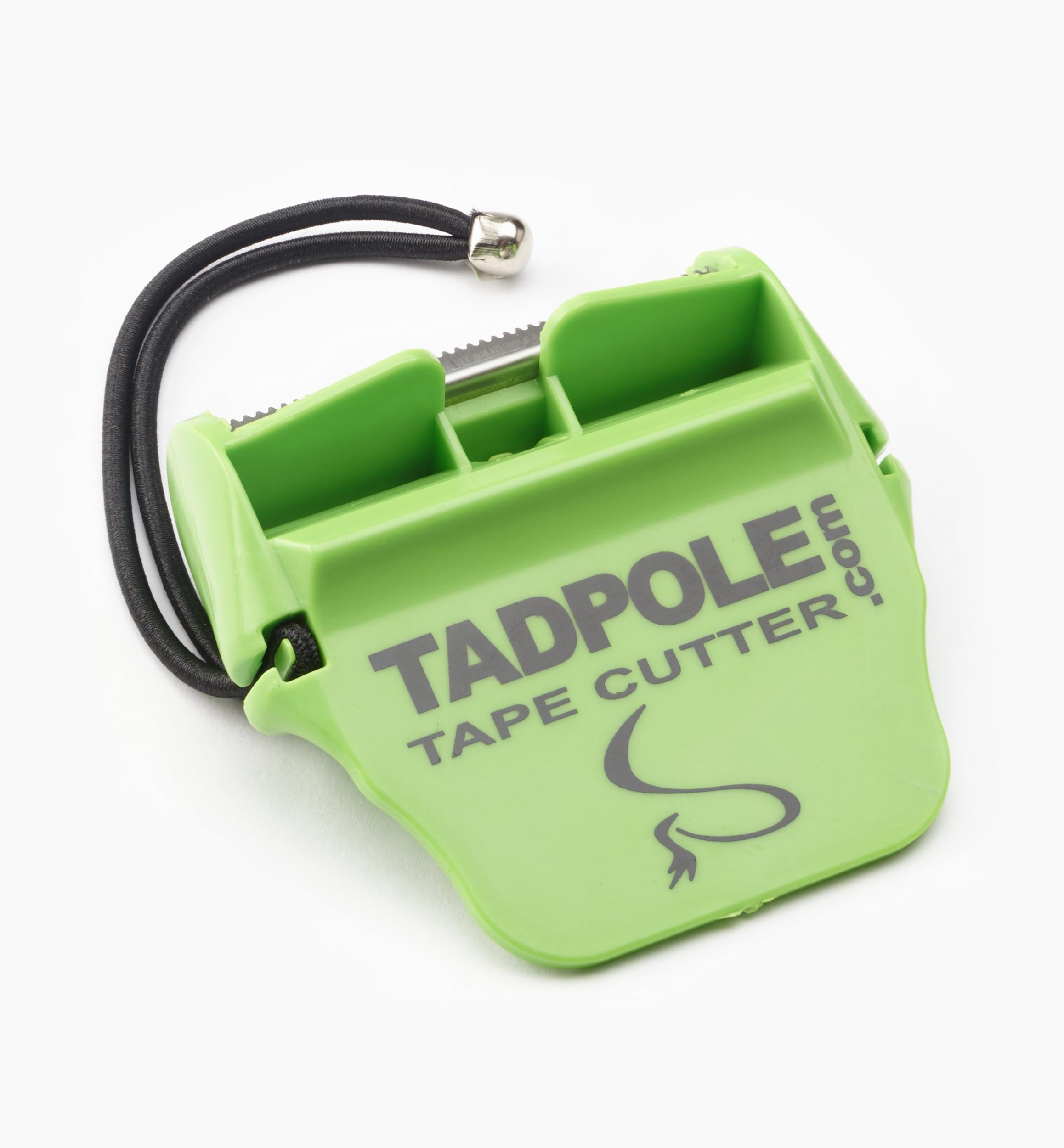 Tadpole  2 in W x 2 inch  L Tape Cutter  Green 
