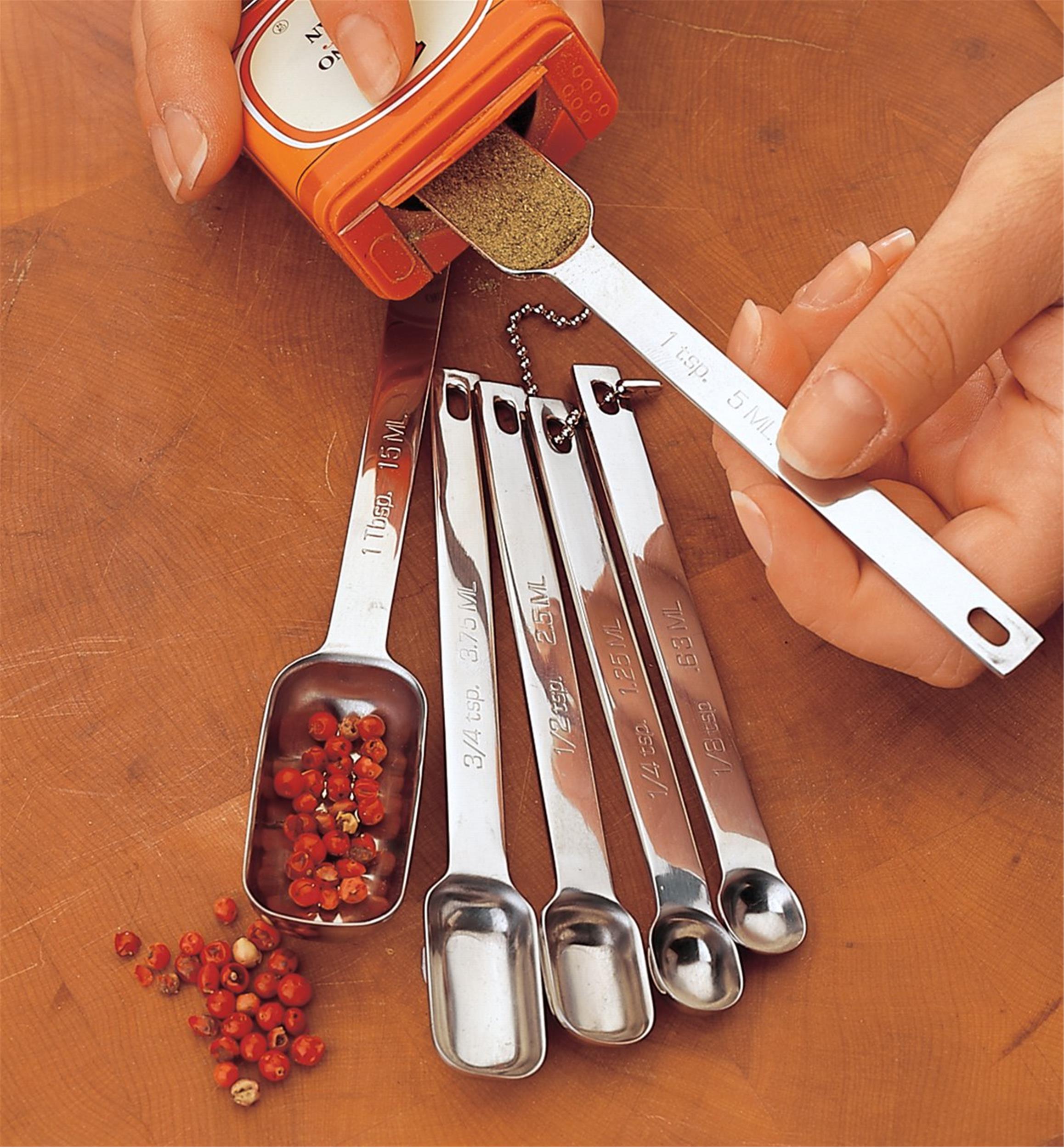 Spice Jar Measuring Spoons - Lee Valley Tools