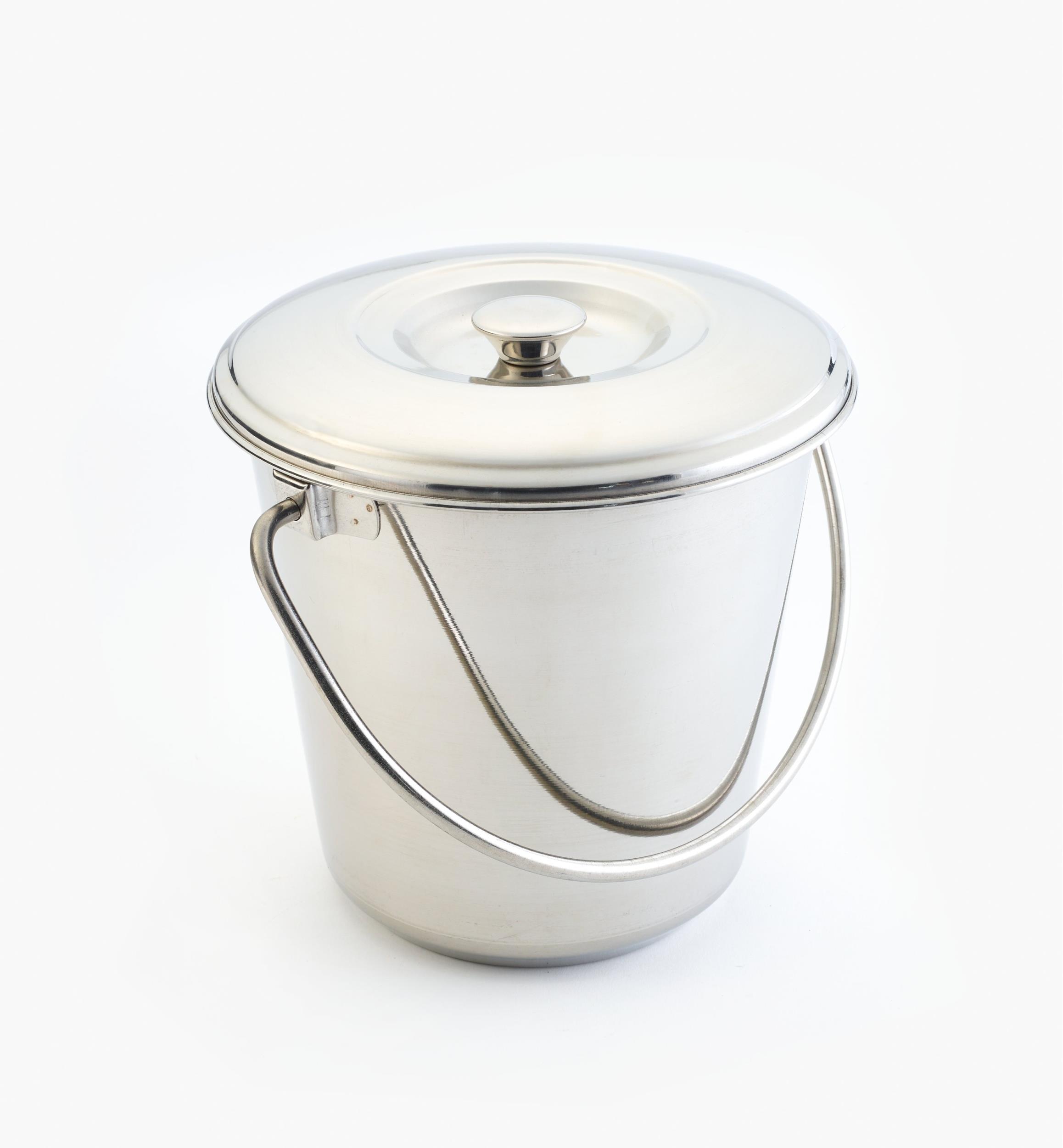 New Other Stainless Steel Milk & Compost Pail with Lid 