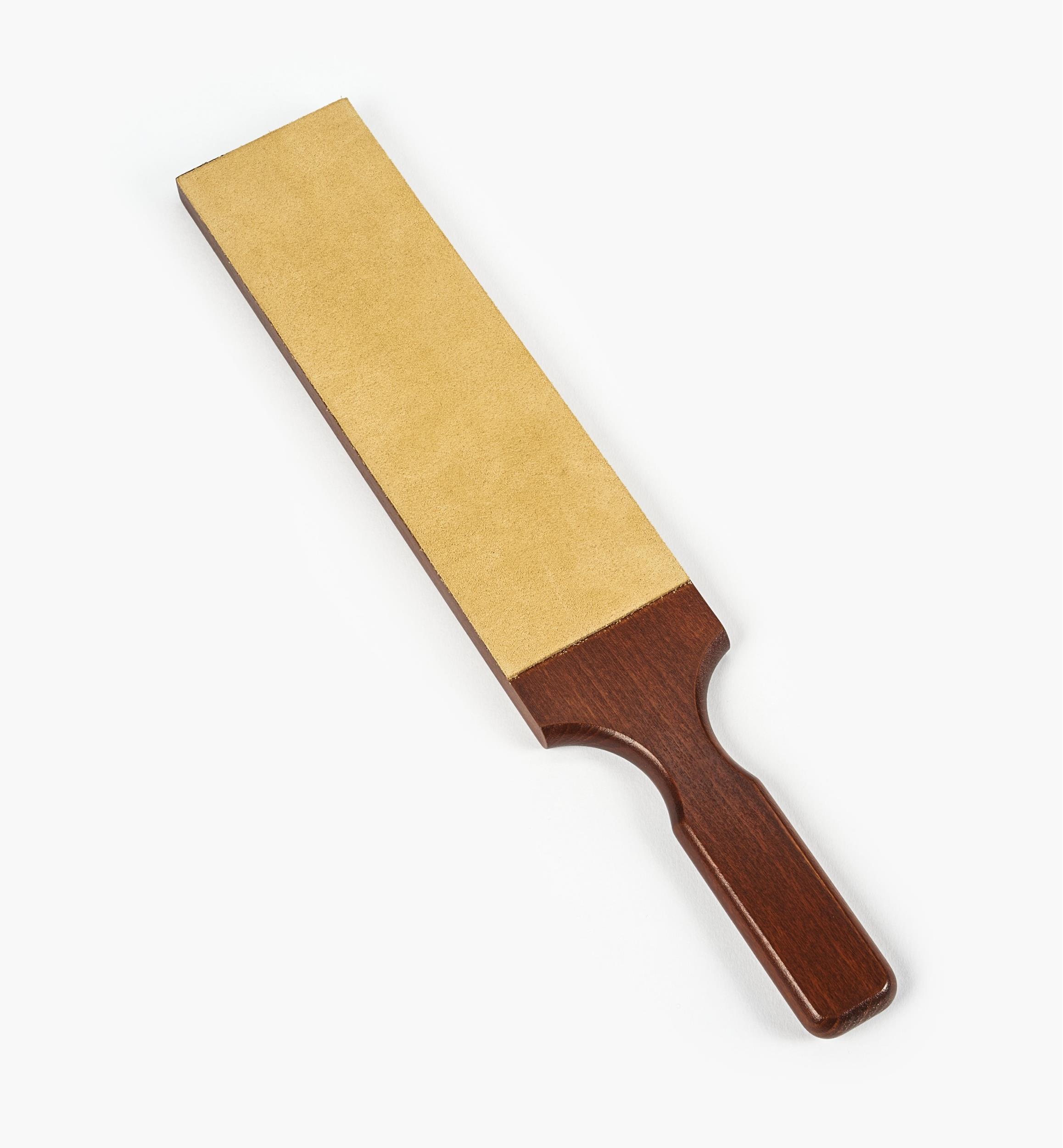 Rasoirs / couteaux Aiguisage cuir Strop Cuir de vachette droite Rasoirs  Bracelet d’affûtage pour couverts de cuisine