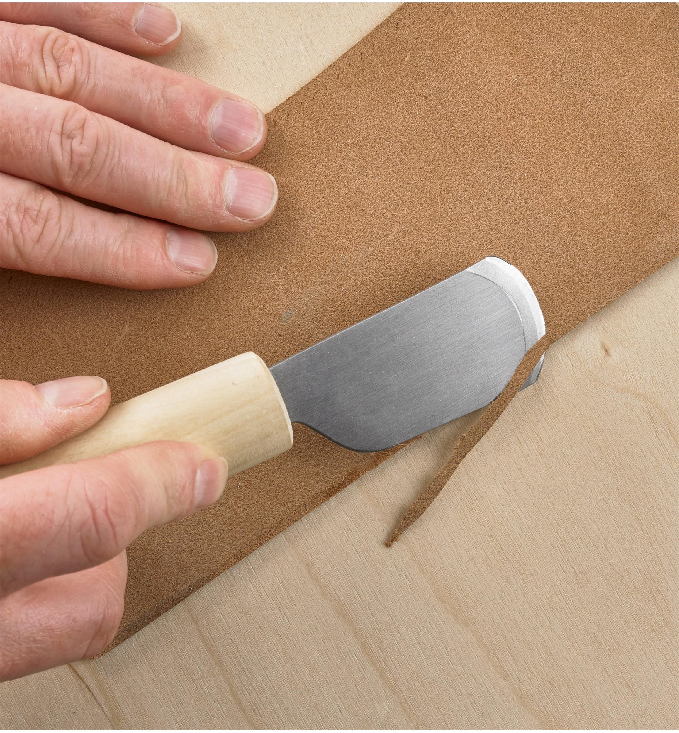 Leather Skiving Knife - Lee Valley Tools