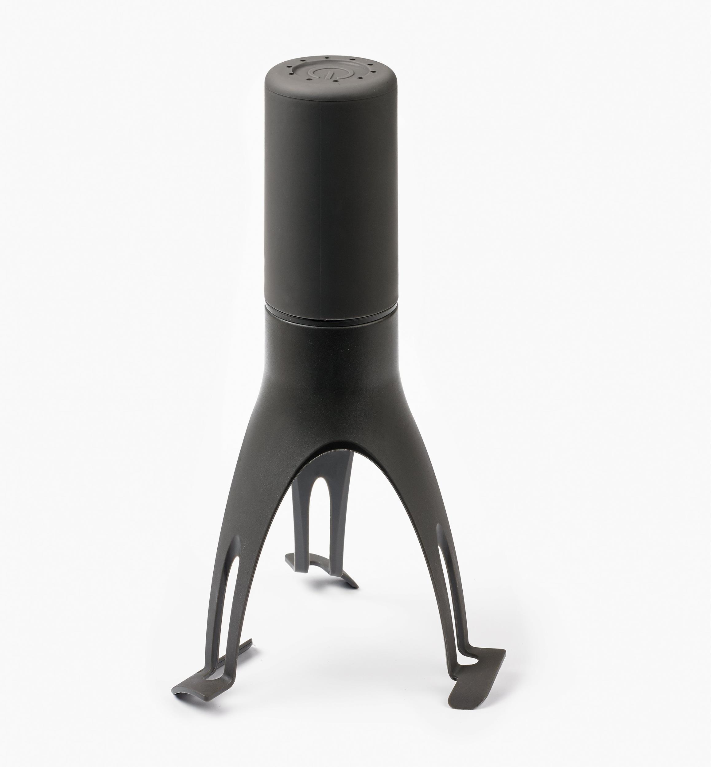 Uutensil Stirr - The Unique Automatic Pan Stirrer - Longer Nylon Legs, Grey