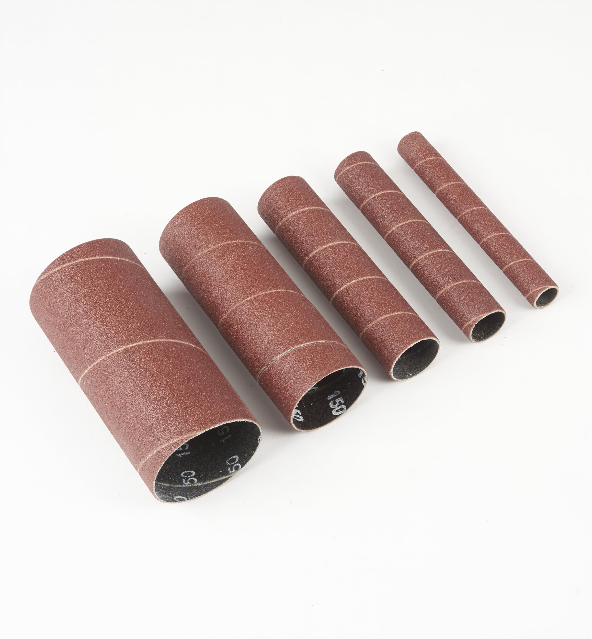 50 Pieces 80 Grit 15mm Sanding Band Drum Sleeve 3mm Shank