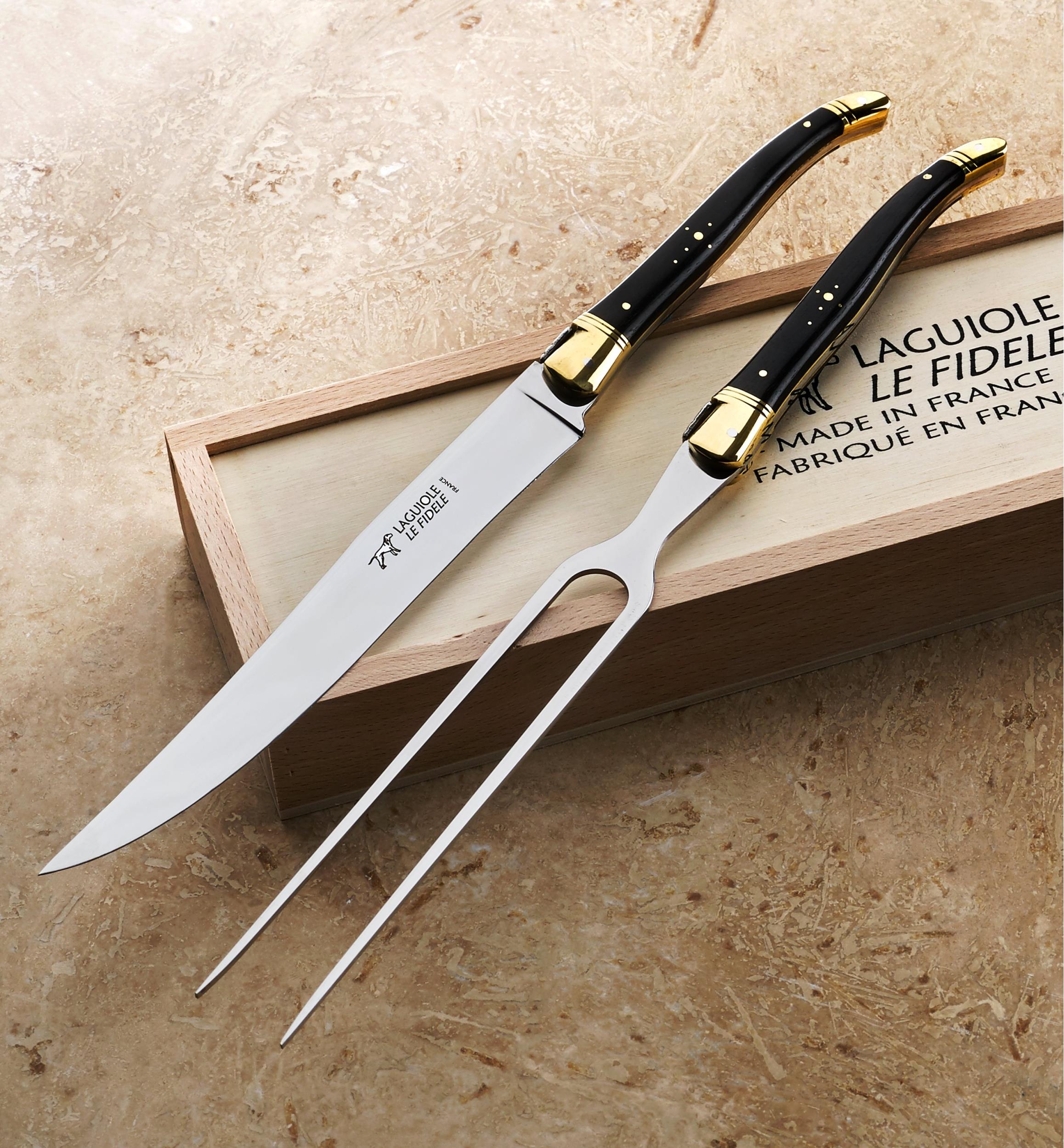 Laguiole Carving Set - Lee Valley Tools